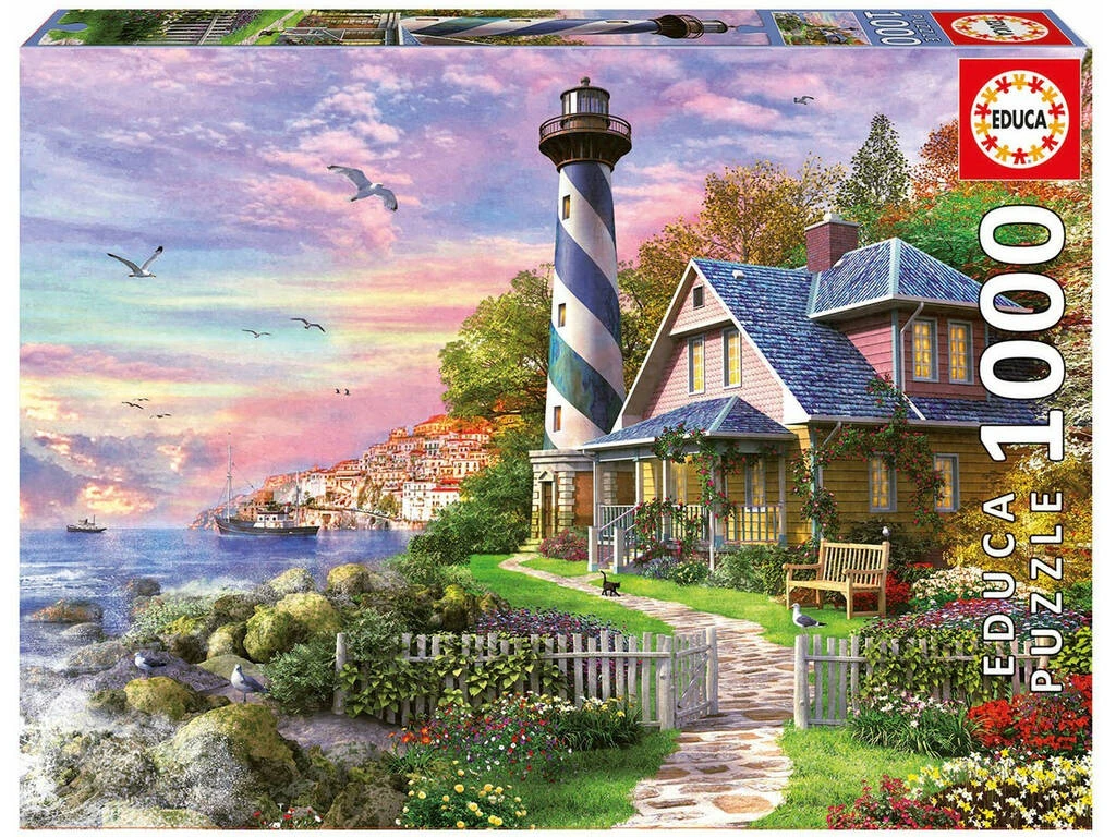 Puzzle 1000 Faro En Rock Bay Educa 17740 3 Puzzle 1000 Faro En Rock Bay Educa 17740