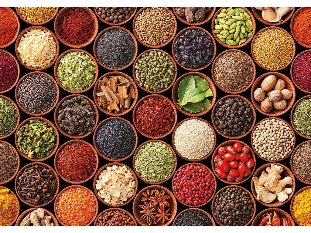 Puzzle 1500 Especias Y Condimentos Educa 17666 4 Puzzle 1500 Especias Y Condimentos Educa 17666 - Imagen 2