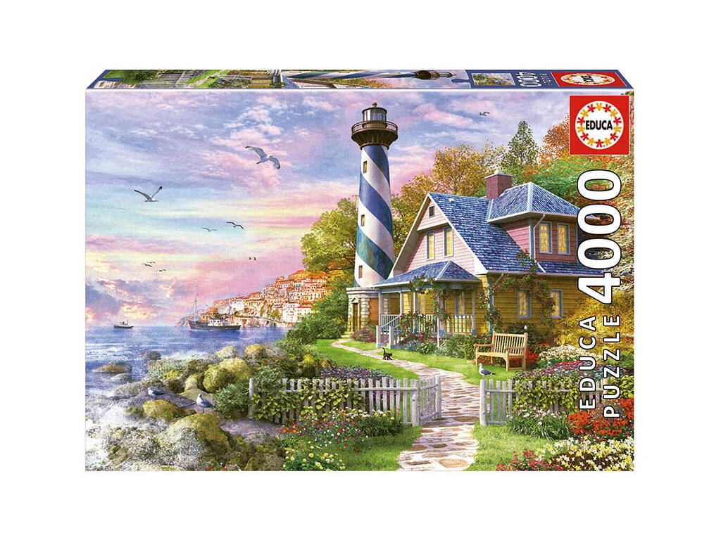 Puzzle 4000 Faro En Rock Bay Educa 17677 3 Puzzle 4000 Faro En Rock Bay Educa 17677