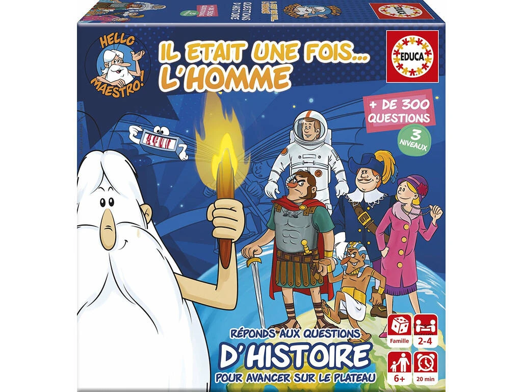 Mini Jeu Il Etait Une Fois ... L'Homme Educa 17353 3 Mini Jeu Il Etait Une Fois ... L'Homme Educa 17353