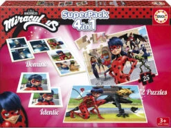 Superpack Miraculous Ladybug Educa 17259