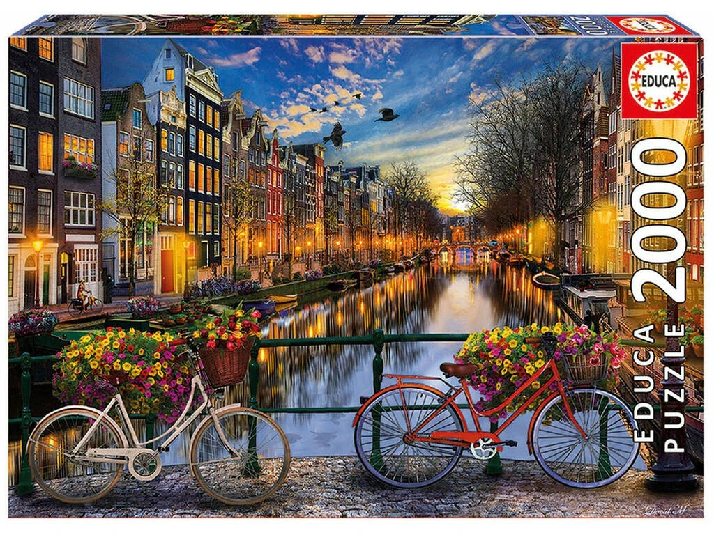 Puzzle 2000 Amsterdam 96x68 Cm EDUCA 17127 3 Puzzle 2000 Amsterdam 96x68 Cm EDUCA 17127