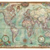 Puzzle 1500 El Mundo, Mapa Politico -Educa Borras Ventas 15727g00