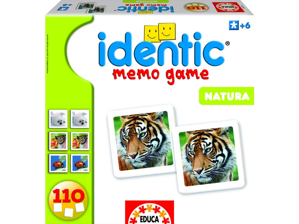 Identic Natura 110 Cartas Educa 14783 3 Identic Natura 110 Cartas Educa 14783