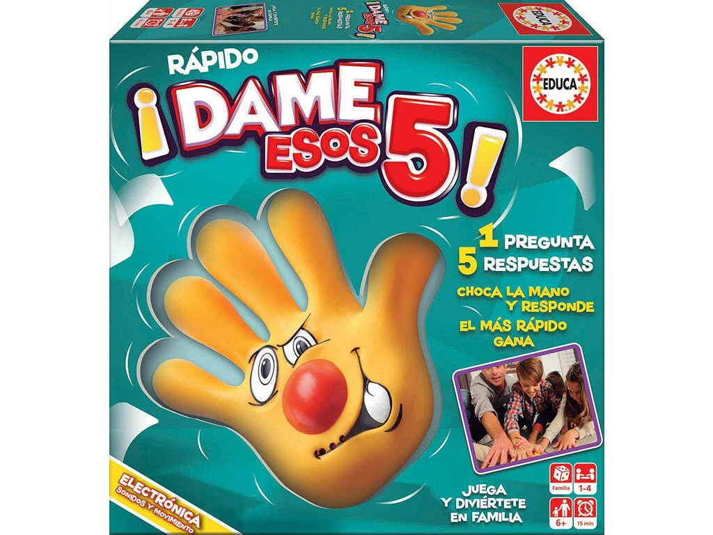 Rápido ¡Dame Esos 5! Educa 17914 3 Rápido ¡Dame Esos 5! Educa 17914