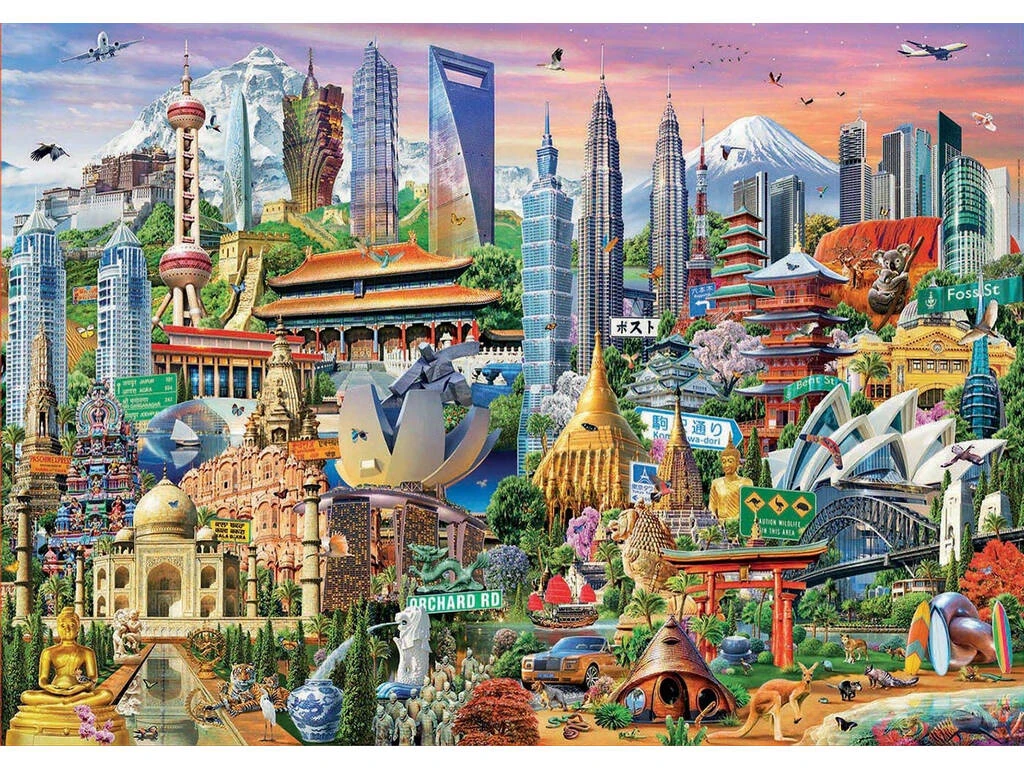 Puzzle 1.500 Símbolos De Asia Educa 17979 4 Puzzle 1.500 Símbolos De Asia Educa 17979 - Imagen 2