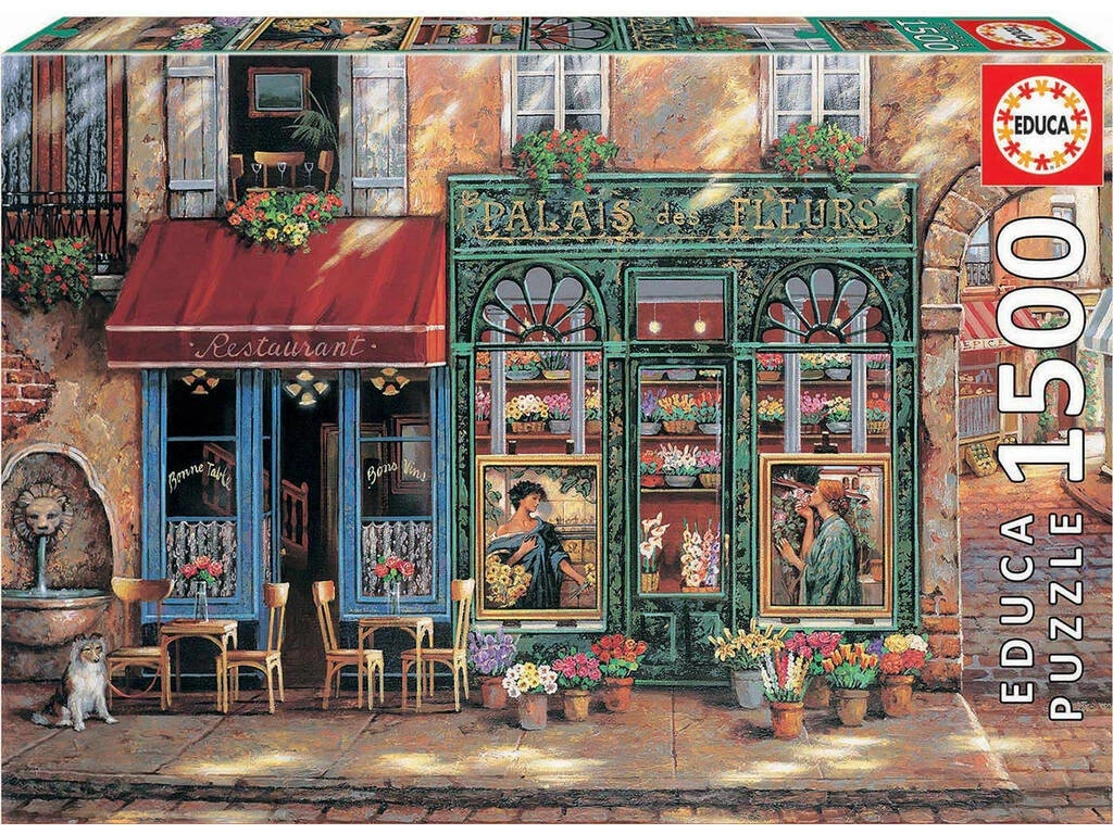 Puzzle 1.500 Palais Des Fleurs Educa 18004 3 Puzzle 1.500 Palais Des Fleurs Educa 18004
