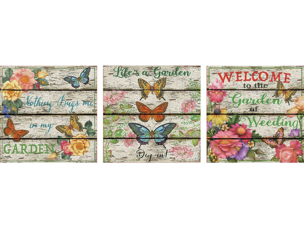 Puzzle 3x500 Jardín Campestre Educa 17965 4 Puzzle 3x500 Jardín Campestre Educa 17965 - Imagen 2