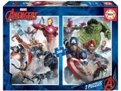 Puzzle 2x500 Marvel Avengers Educa 17994
