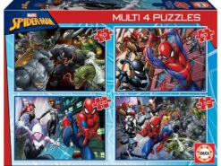 Multi 4 Puzzles Spiderman 50-80-100-150 Educa 18102