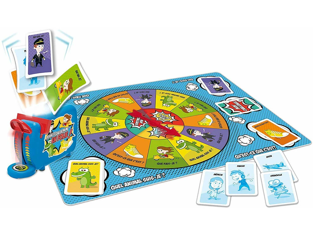 Devine Ce Que Je Mime En Folie Francés Educa 16869 4 Devine Ce Que Je Mime En Folie Francés Educa 16869 - Imagen 2