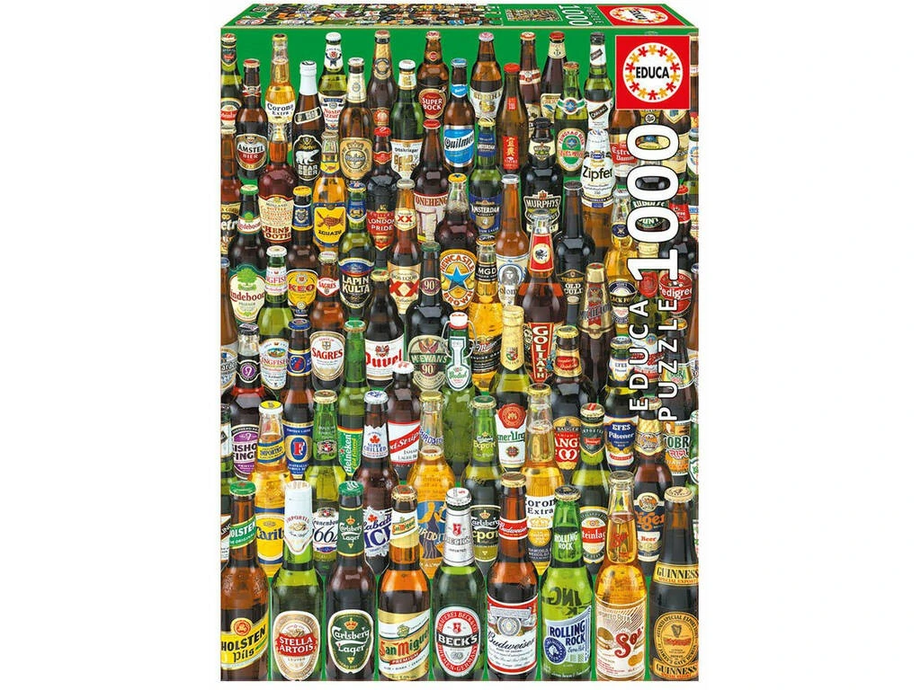 Puzzle 1.000 Cervezas Del Mundo Educa 12736 3 Puzzle 1.000 Cervezas Del Mundo Educa 12736