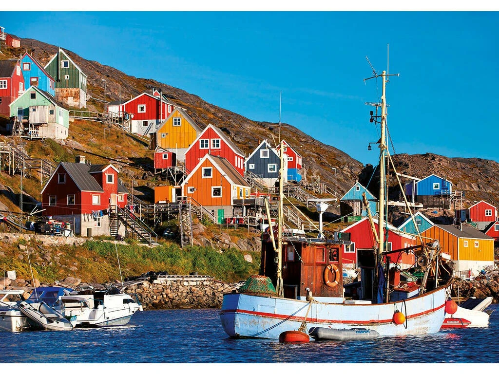 Puzzle 1.000 Casas Nórdicas Educa 17745 4 Puzzle 1.000 Casas Nórdicas Educa 17745 - Imagen 2