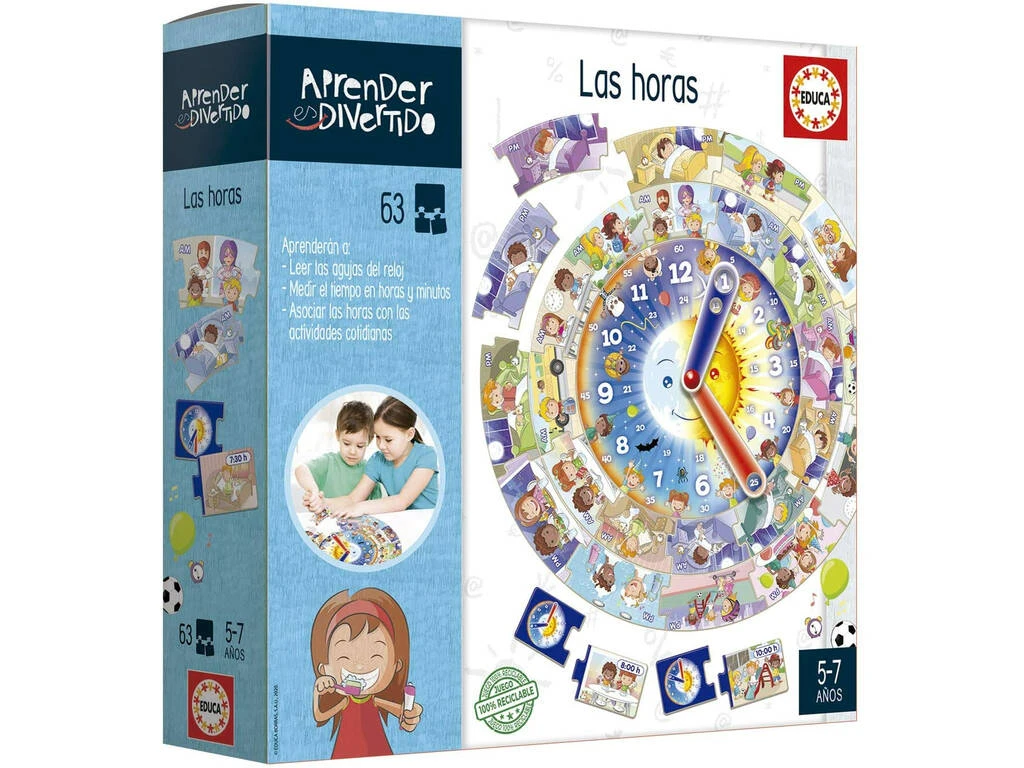 Aprender Es Divertido Las Horas Educa 18698 3 Aprender Es Divertido Las Horas Educa 18698