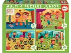 Puzzle Multi 4 Junior Deportes Educa 18602