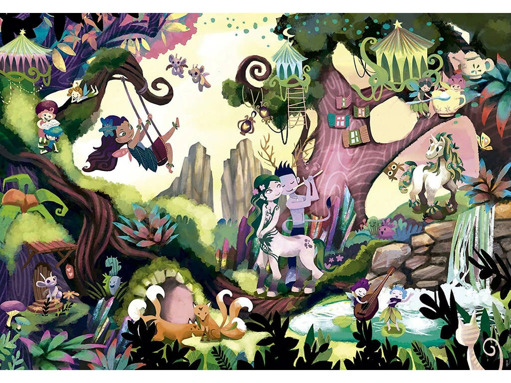 Puzzle Junior 200 Mysterious Bosque Mágico Edcua 18612 4 Puzzle Junior 200 Mysterious Bosque Mágico Edcua 18612 - Imagen 2