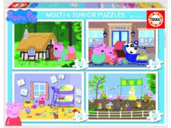 Puzzle Multi 4 Junior Peppa Pig 20-40-60-80 Educa 18645