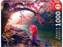 Puzzle 1000 Amanecer En El Río Katsura, Japón Educa 18455