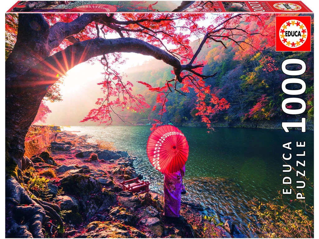 Puzzle 1000 Amanecer En El Río Katsura, Japón Educa 18455 3 Puzzle 1000 Amanecer En El Río Katsura, Japón Educa 18455