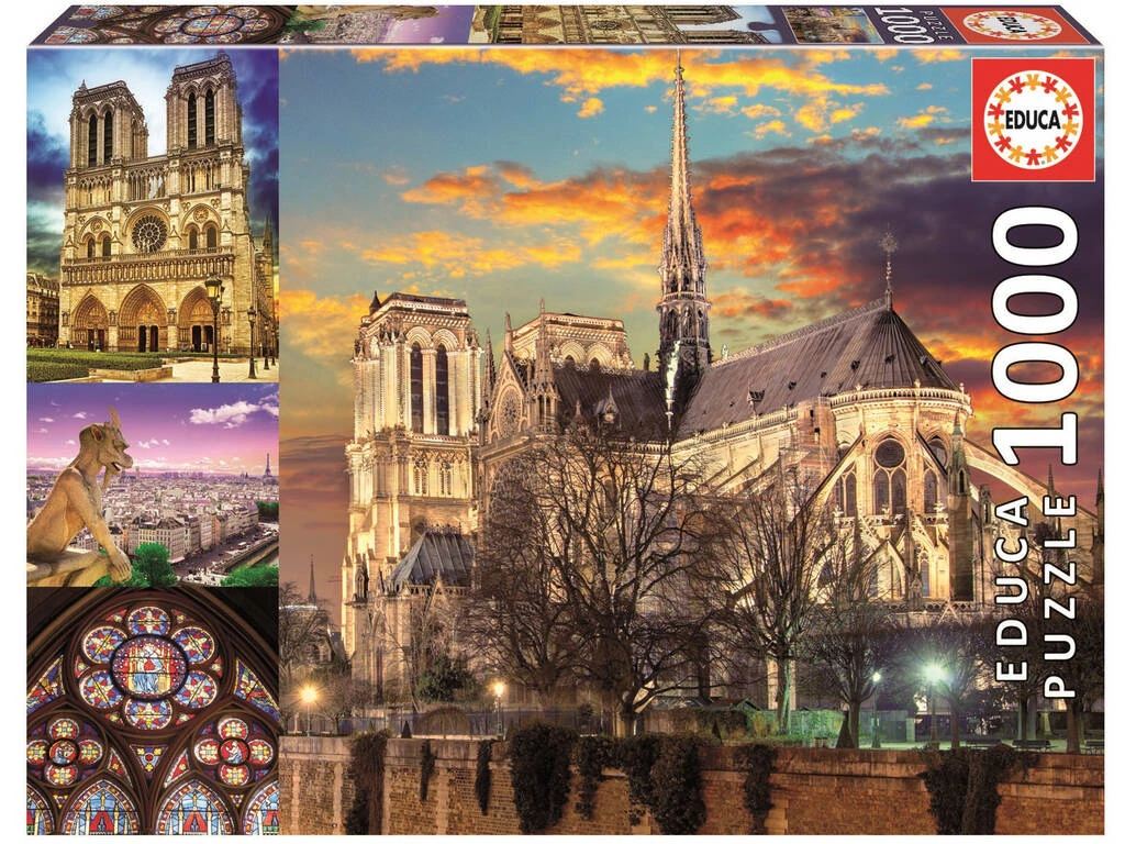Puzzle 1000 Collage De Notre Dame Educa 18456 3 Puzzle 1000 Collage De Notre Dame Educa 18456