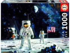 Puzzle 1000 First Men On The Moon, Robert Mc Call Educa 18459