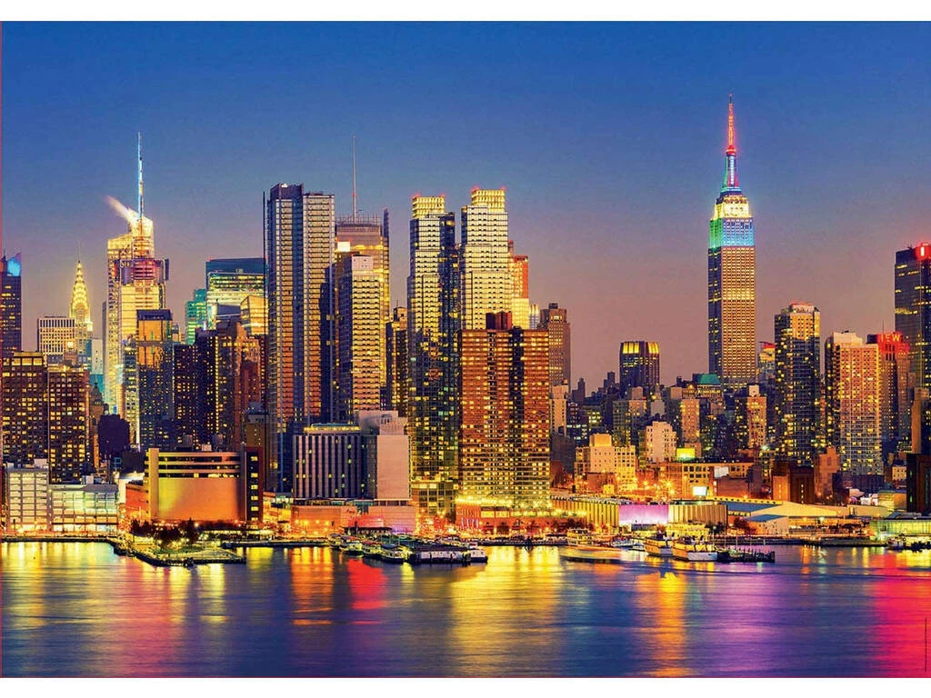 Puzzle 1500 Manhattan De Noche Educa 18466 4 Puzzle 1500 Manhattan De Noche Educa 18466 - Imagen 2