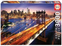 Puzzle 3.000 Manhattan Al Atardecer Educa 18508