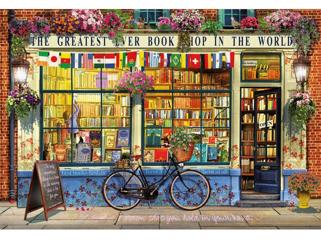 Puzzle 5000 La Mejor Librería Del Mundo Educa 18583 4 Puzzle 5000 La Mejor Librería Del Mundo Educa 18583 - Imagen 2