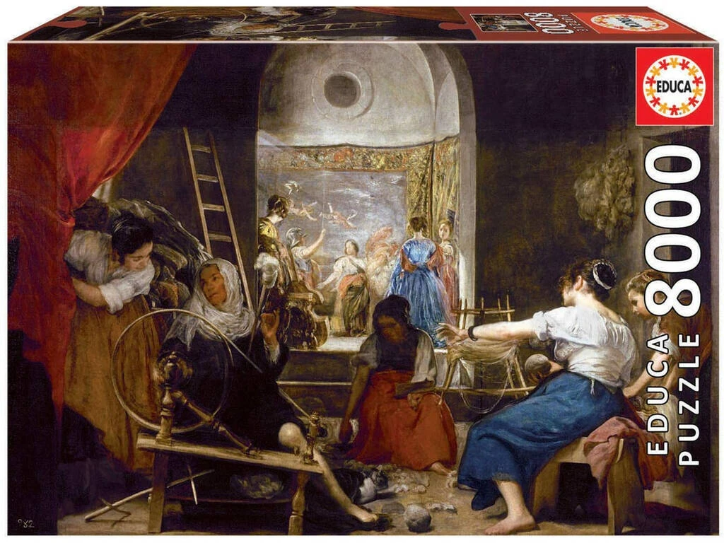 Puzzle 8000 Las Hilanderas, Velázquez Educa 18584 3 Puzzle 8000 Las Hilanderas, Velázquez Educa 18584