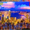 Puzzle 1000 Hong Kong Neón Educa 18462 -Educa Borras Ventas 1999952607g00
