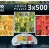 Puzzle 3x500 Exotic Fruits And Flowers, Andrea Tilk Educa 18454 2 Puzzle 3x500 Exotic Fruits And Flowers, Andrea Tilk Educa 18454 -Educa Borras Ventas 1999952626g00