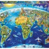 Puzzle 2000 Símbolos Del Mundo Educa 17129 -Educa Borras Ventas 1999955063g00
