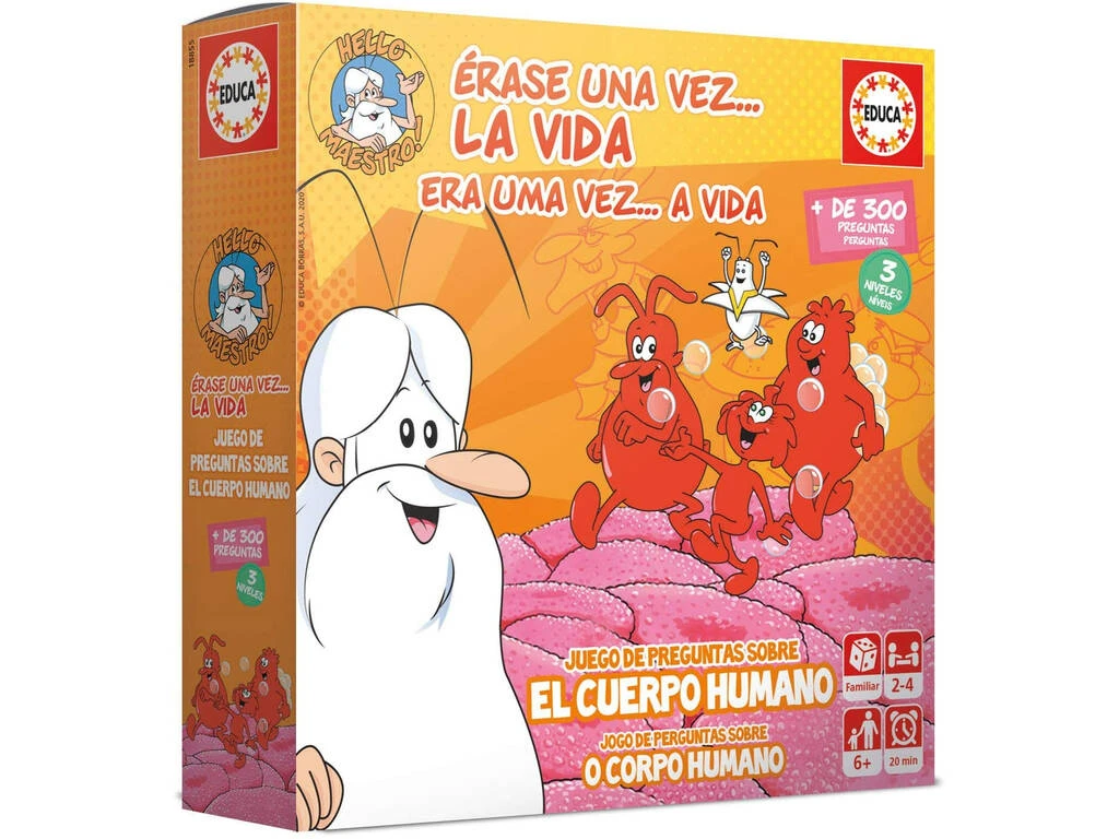 Juego Érase Una Vez La Vida Educa 18855 3 Juego Érase Una Vez La Vida Educa 18855