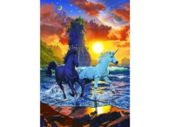 Puzzle 1000 Unicornios En La Playa, Vincent Hie Educa 19025 -Educa Borras Ventas 1999957451g01
