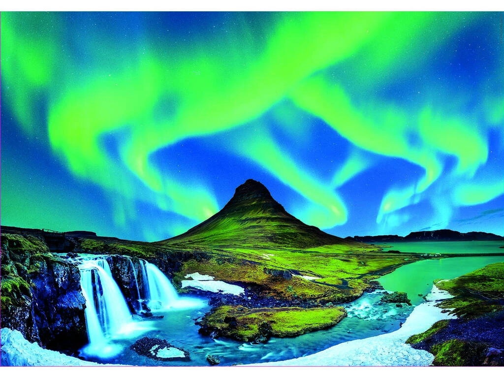 Puzzle 1.500 Aurora Boreal Islandia Educa 19041 4 Puzzle 1.500 Aurora Boreal Islandia Educa 19041 - Imagen 2
