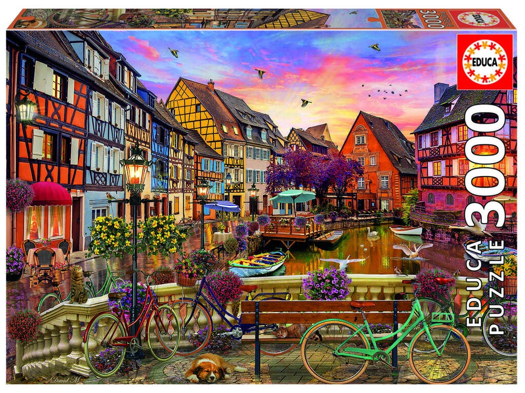 Puzzle 3000 Colmar, Francia Educa 19051 3 Puzzle 3000 Colmar, Francia Educa 19051