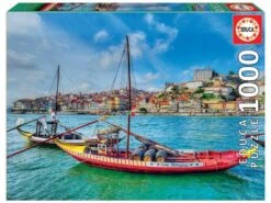 PUZZLE 1000 Barcos Rabelos, Porto Educa 17196