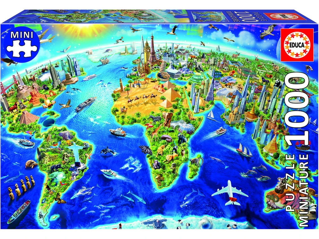 Puzzle 1000 Símbolos Del Mundo 3 Puzzle 1000 Símbolos Del Mundo
