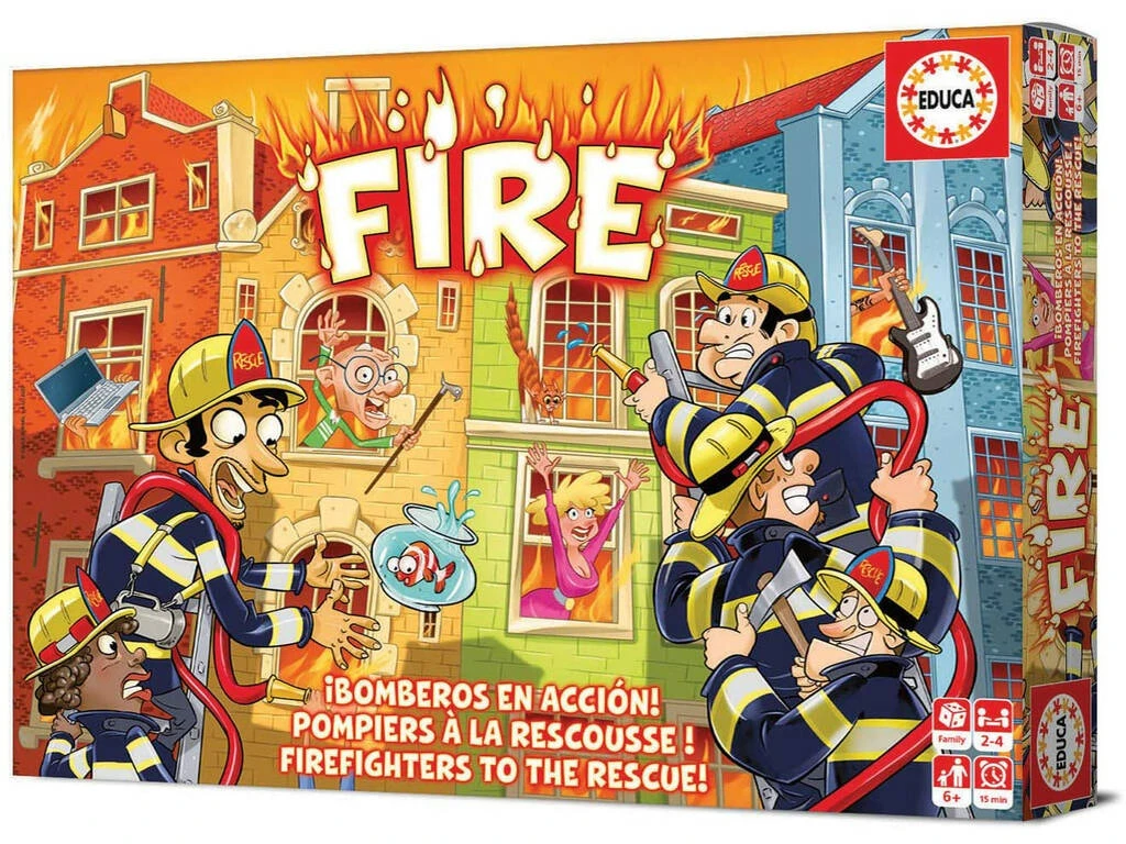 Juego Fire Educa 18851 3 Juego Fire Educa 18851