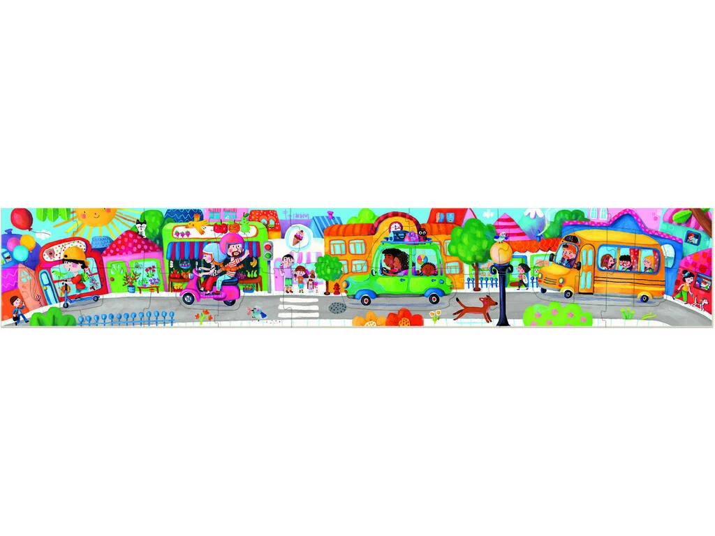 Story Puzzle 26 Piezas Vehículos En La Ciudad Educa 18901 4 Story Puzzle 26 Piezas Vehículos En La Ciudad Educa 18901 - Imagen 2