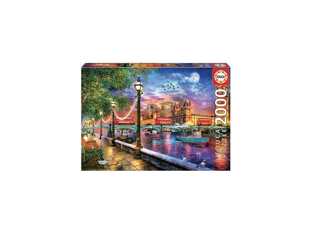 Puzzle 2000 Londres Al Atardecer Educar 19046 3 Puzzle 2000 Londres Al Atardecer Educar 19046
