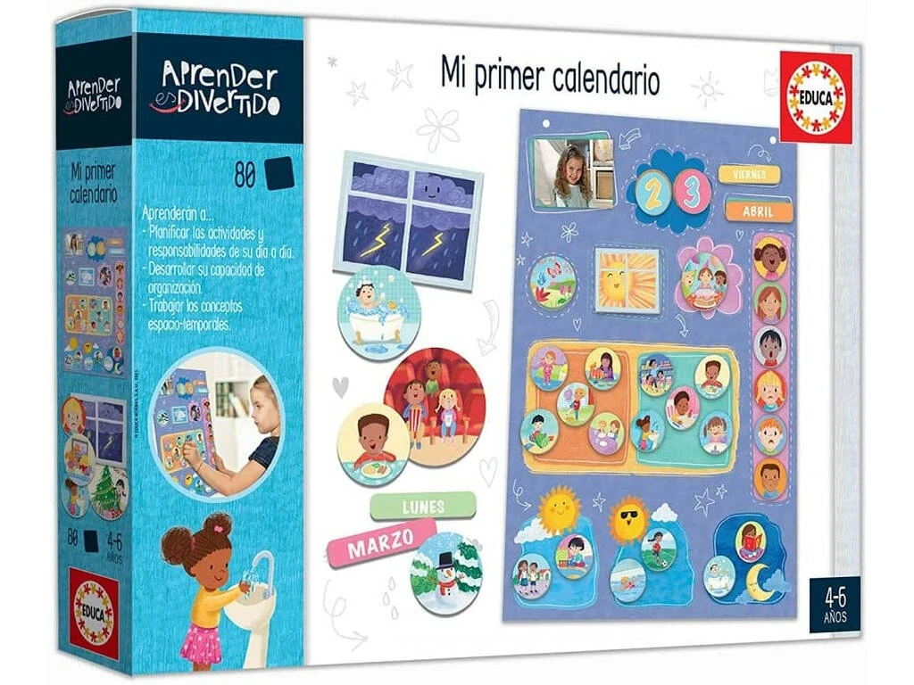 Aprender Es Divertido Mi Primer Calendario Educa 19098 3 Aprender Es Divertido Mi Primer Calendario Educa 19098