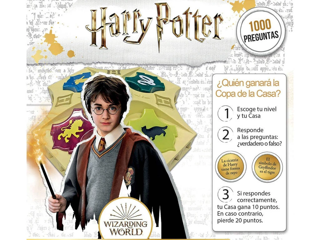 Harry Potter El Quiz De Las Cuatro Casas Educa 19189 5 Harry Potter El Quiz De Las Cuatro Casas Educa 19189 - Imagen 3