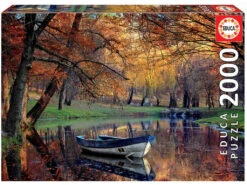 Puzzle 2000 Barca En El Lago Educa 19275