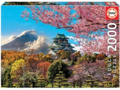 Puzzle 2000 Castillo De Osaka, Japón Educa 19276