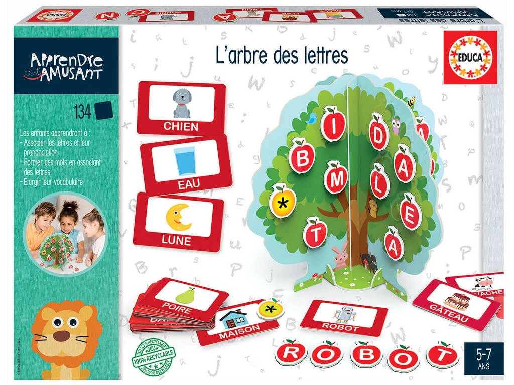 Apprendre C'est Amusant L'Arbre Des Lettres Educa 18832 3 Apprendre C'est Amusant L'Arbre Des Lettres Educa 18832