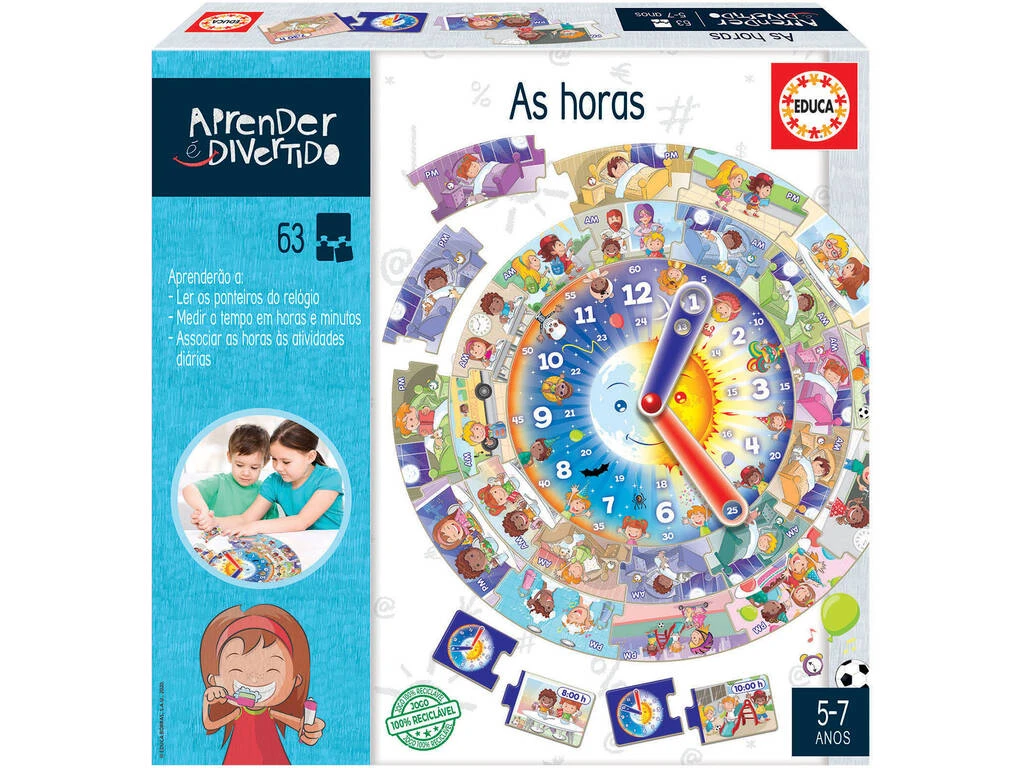 Aprender É Divertido As Horas Educa 18728 3 Aprender É Divertido As Horas Educa 18728