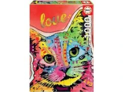 Puzzle 1000 Tilt Cat Love Dean Russo Educa 19257