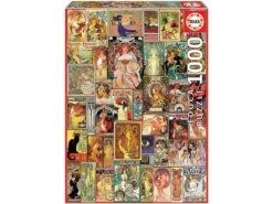 Puzzle 1000 Collage Art Nouveau Educa 19258