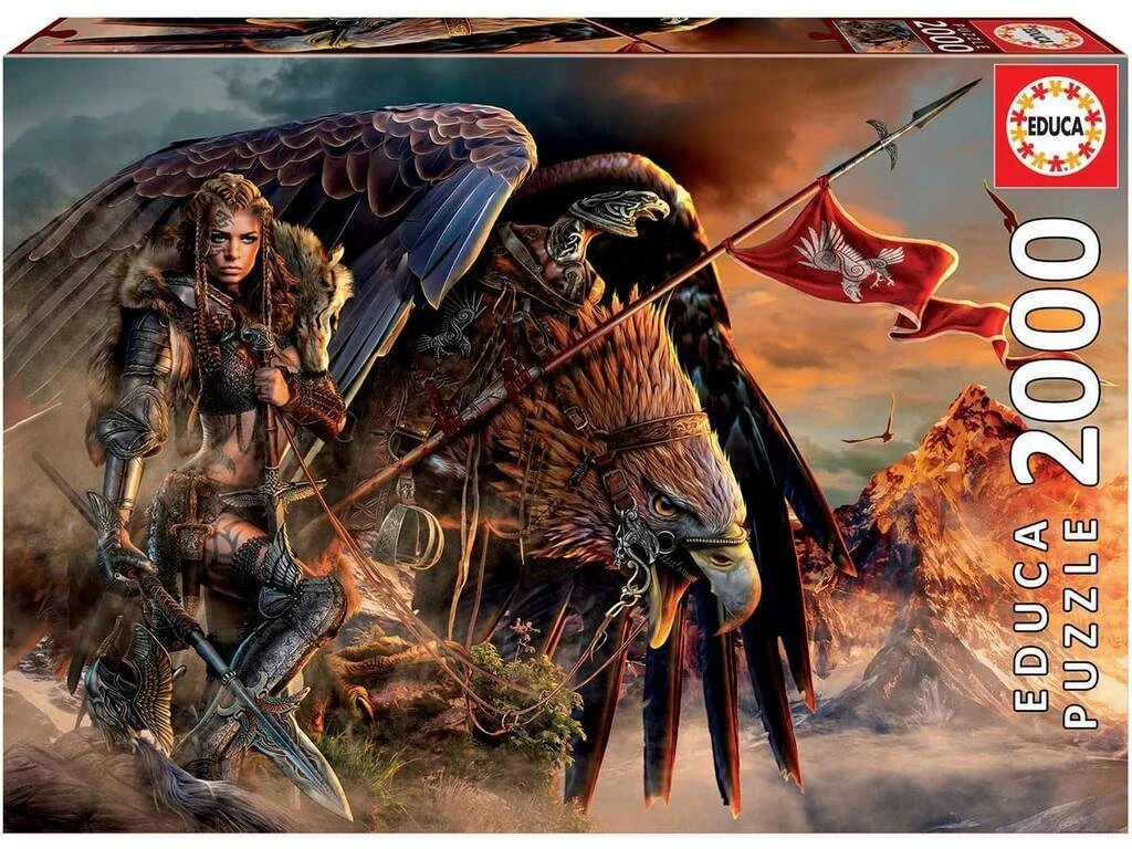 Puzzle 2000 Eagle Rider Educa 19277 3 Puzzle 2000 Eagle Rider Educa 19277